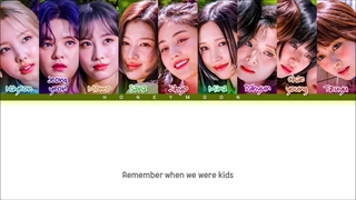 لیریک متن آهنگ When We Were Kids از گروه توایس + Lyrics TWICE