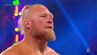 مسابقه کشتی کج رومن رینز در مقابل براک لزنر در کرون جوا۲۰۲