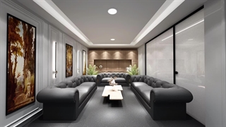 طراحی و اجرای  اتاق کنفرانس مالک و مدیر عامل شهر فرش