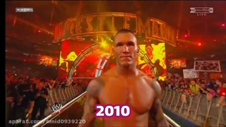 رندی اورتن در طول گذر زمان