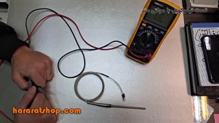 تست سلامت ترموکوپل با مولتی متر