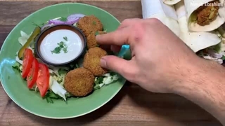 طرز تهیه فلافل ساده با نواب ابراهیمی - چاشنه