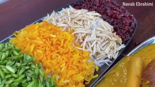طرزتهیه مرصع پلو با نواب ابراهیمی -چاشنه