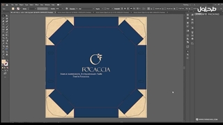 ویدیوی آموزش طراحی و چاپ و تولید جعبه پیتزا | طرح اول