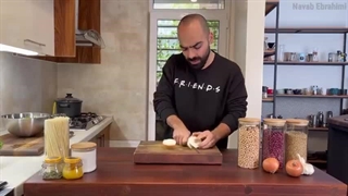 آش رشته با نداب ابراهیمی -چاشنه