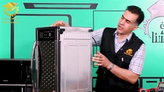 آموزش باز کردن دستگاه توستر و رفع مشکل فنر و هدایتگر درب