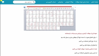 نمونه سوالات آرایش و پیرایش مو مردانه با پاسخنامه