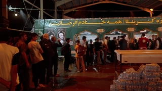 خدمت رسانی خادمیاران استان کرمانشاه در خاک عراق پس از خروجی مرز خسروی