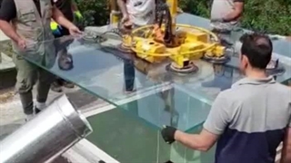 اجرای سقف شیشه ای