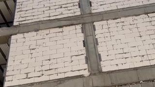 نمونه از اجرای بلوک هبلکس اردکان توسط تیم ایکاد سازه