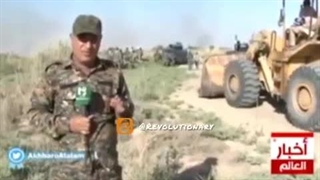 انفجار مین ضد تانک