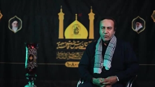 حضور استاد محمد گلریز در موکب حضرت معصومه(س) عمود  ۱۰۸۰ - اربعین 1403