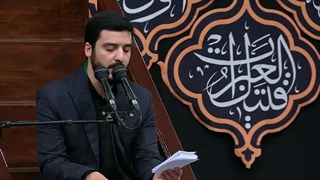 قرائت زیارت اربعین توسط سید علی حسینی محضر رهبر معظم انقلاب - اربعین 1403