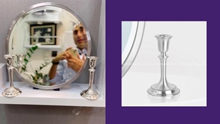 بزرگ ترین ارائه دهنده آینه شمعدان نقره در ایران | گالری نقره لیونا