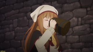 انیمه ادویه و گرگ: تاجر با گرگ دانا ملاقات می‌کند Ookami to Koushinryou: Merchant Meets the Wise Wolf قسمت 21