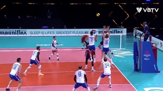 مت اندرسون پشت خط زن تیم ملی والیبال آمریکا