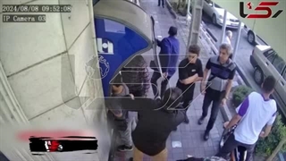 فیلم سارق موبایل قاپ در خیابان استاد معین تهران مورخه 7 شهریور 1403 از دکتر وحید تقی زاده