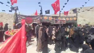 مستند پیاده روی و عزاداری مردم روستای دهچی در اربعین-چهارده روستا