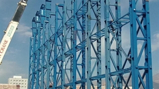 اسکلت فلزی ساختمان ،تولید کننده سازه فلزی و سوله