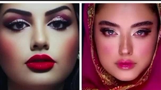 مقایسه زیباترین دختران ایرانی رزیتا دغلاوی نژاد و کیمیا حسینی
