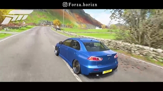 فورزا هورایزن 4  |  Mitsubishi Lancer