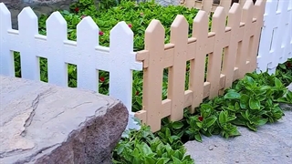 حصار باغچه نرده‌ای | زیبایی باغچه