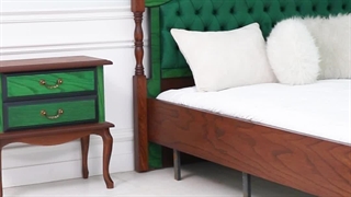 سرویس خواب سبز رنگ- مروارید