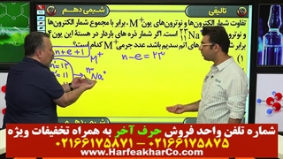 مفاهیم شیمی دهم حرف آخر (جلسه پنجم) 02166175875