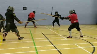 [Staff] مبارزه تمرینی چوب بلند به سبک "Quarterstaff"