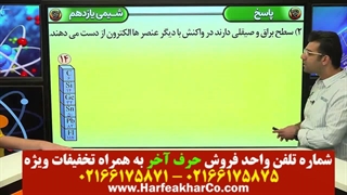 شیمی یازدهم حرف آخر (جلسه چهارم) 02166175875