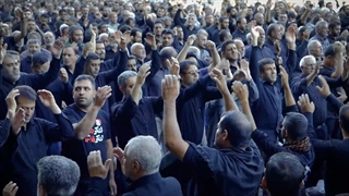 اجتماع عزاداران نبوی در حرم مطهر رضوی