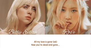 لیریک کاور gone از رزی و بیلی آیلیش (هوش مصنوعی)