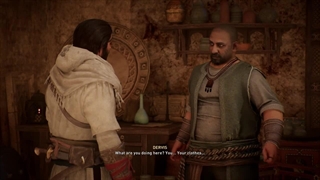Basim reunites with his old Boss Dervis - Assassins Creed Mirage