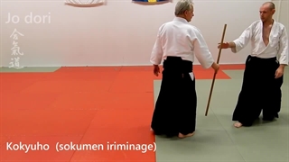 [Aikido] [Staff] "جو دوری" مجموعه فنون مقابله دستان خالی با چوب! (Stefan Stenudd)