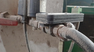 نصب شیر تدریجی گاز اتوماسیون شالیکوبی پارسان روی مشعل برای تنظیم دقیق شعله در هر مرحله