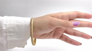 خرید جدیدترین مدل دستبند طلا زنانه