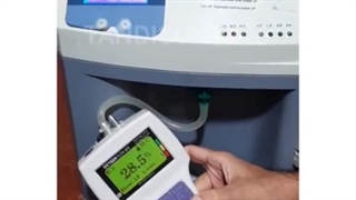 تست خلوص اکسیژن دستگاه اکسیژن ساز