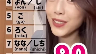 زبان ژاپنی چجوری اعداد ۱ تا ۹۹ تا را به ژاپنی به خوانیم