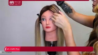 آموزش کامل طریقه رنگ کردن مو