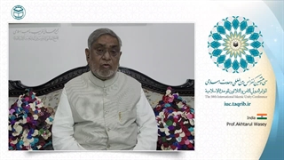 پروفسور اختر الواسع رییس بنیاد امیر خسرو دهلوی هندوستان