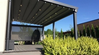 فروش سقف های برقی تراس رستوران حیاط ویلا