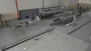 معرفی کارخانه شرکت ساینا، طراح، تولیدکننده و مجری سقف های متحرک