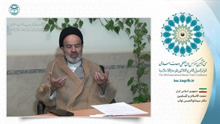 حجت الاسلام و المسلمین دکتر سیدابوالحسن نواب رئیس هیات امناء دانشگاه ادیان و مذاهب قم کلینیک دندانپزشکی