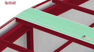 ساندویچ پانل سقفی