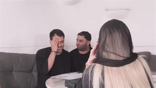 با اشکان توی یک لباس رفتیم (@ashkan shadkami)  (احسان میرزاد)