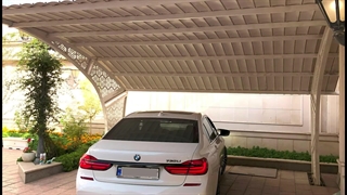 نصب سایبان ماشین مدل تاراز