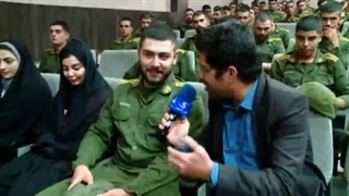 مراسم جشن سربازی در هفته دفاع مقدس 1403