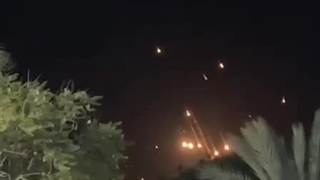 خوشحالی مردم از برخورد موشک ها به تل‌آویو