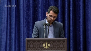 سخنان آقای سجاد انتشاری دکترای مدیریت منابع آب محضر رهبر انقلاب ۱۴۰۳/۷/۱۱ بررسی لک صورت