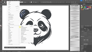 آموزش استفاده براش خطوط طراحی کارتونی برای ایلوستریتور + دانلود